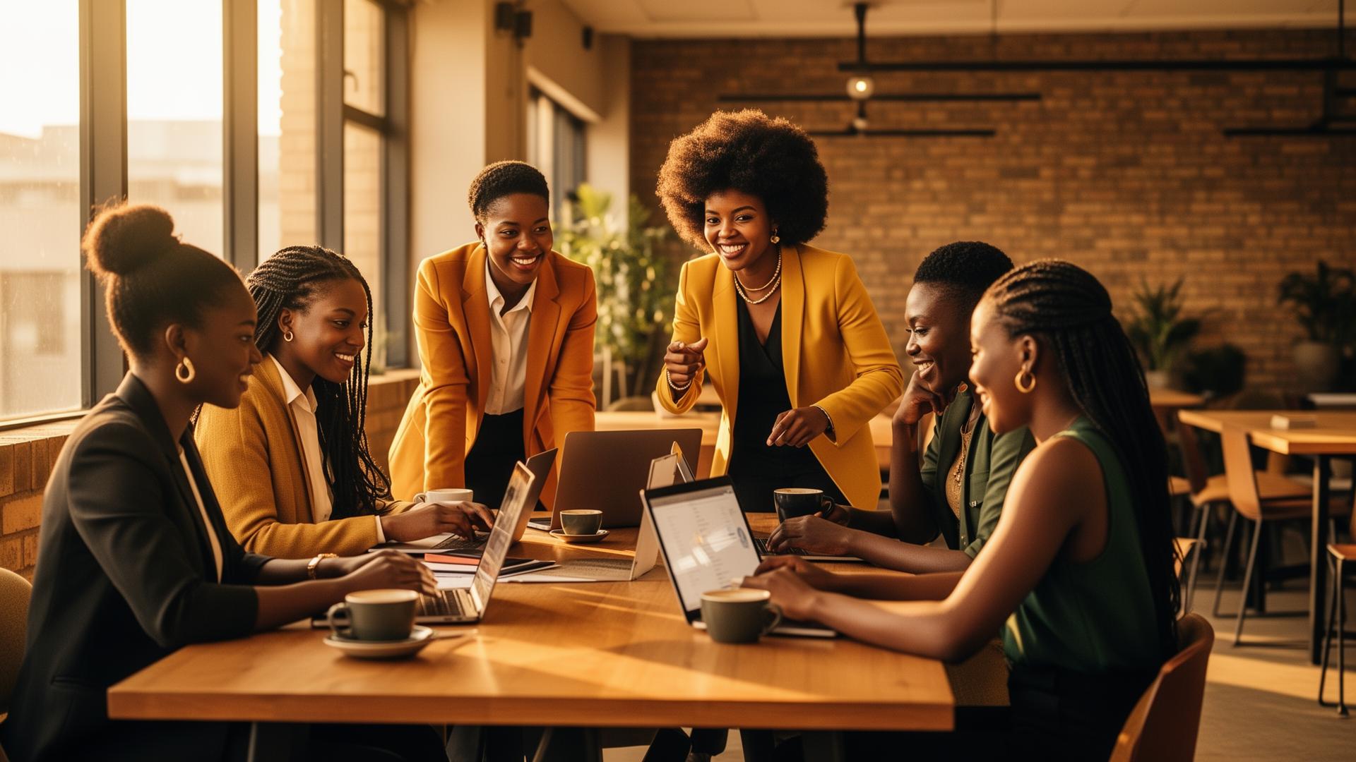 A senior marketing strategist working through a business's channels, budget and priorities with its leadership team